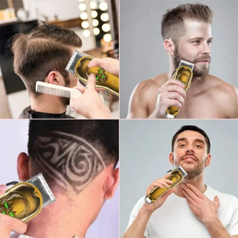 Máquina de Cortar Cabello Profesional KEMEI KM 1961 | Precisión y Potencia para Barberos y Uso en Casa