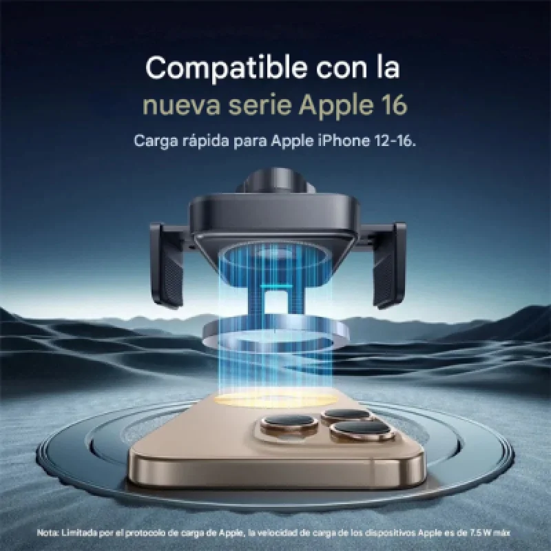 Baseus CM051 – Soporte Cargador Inalámbrico para Auto (Car Mount Wireless Charger)
