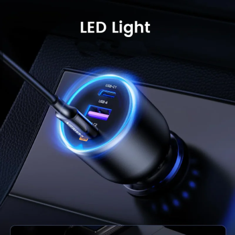 Cargador de coche UGREEN 130W USB-C PD | Carga rápida