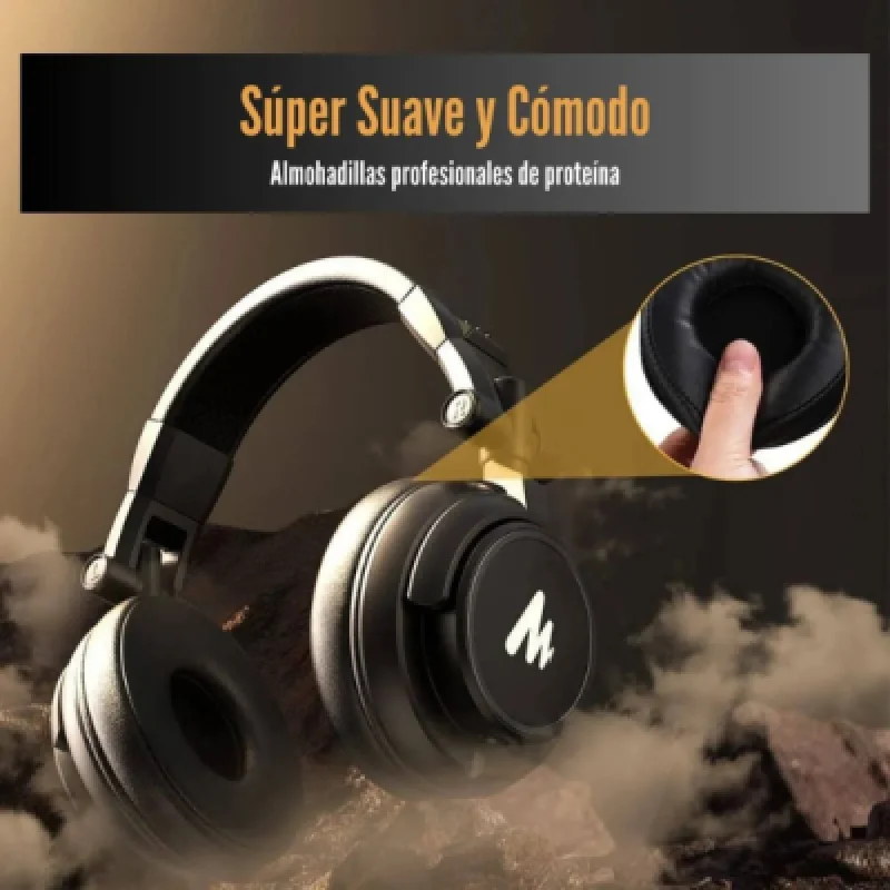 Audífonos Maono AU MH601 DJ / Estudio Profesional 50 mm