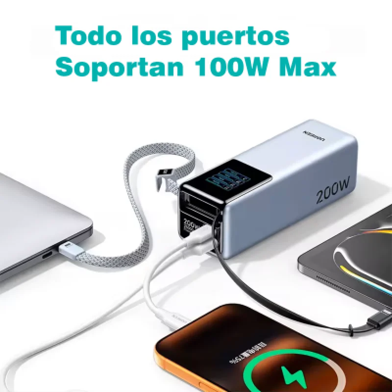 UGREEN Nexode Pro 200W 25000mAh | Power Bank para Laptops en Perú ⚡