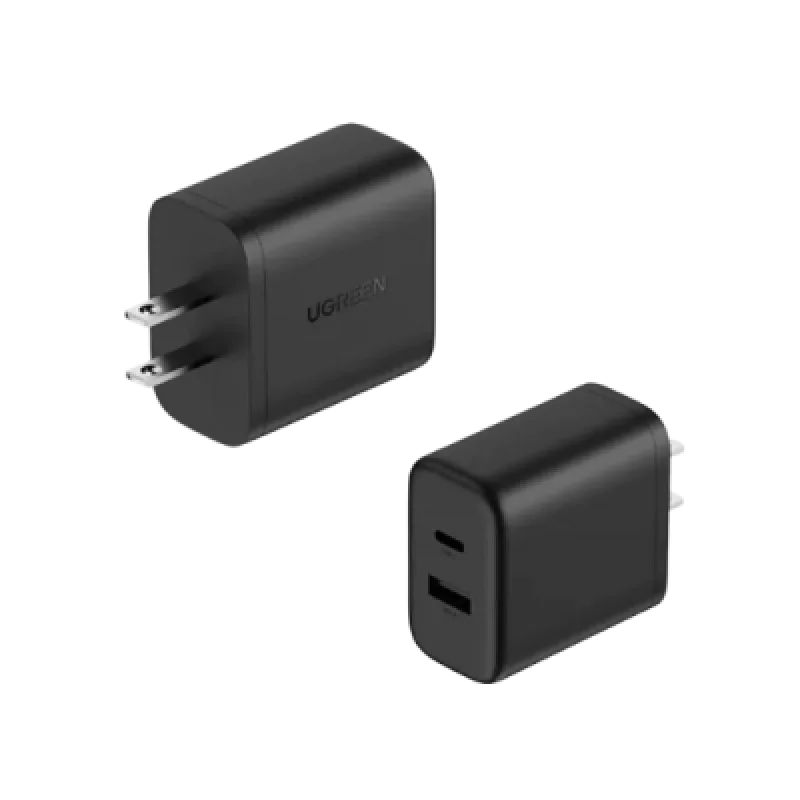 Cargador 2 en 1 Ugreen 20W – USB C + USB A