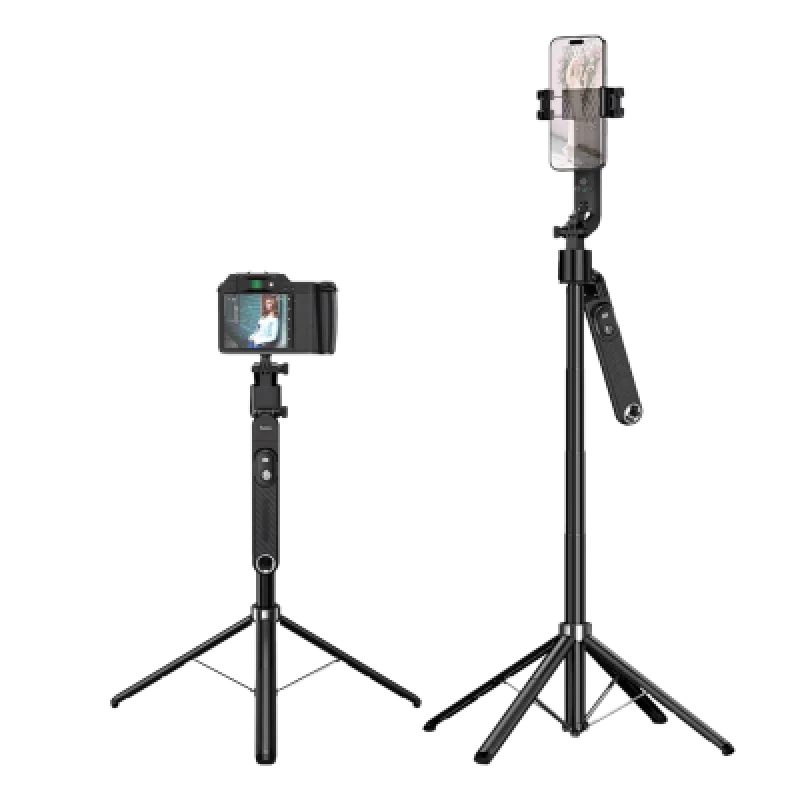 Soporte trípode 360° Hoco K32 con seguimiento facial y Bluetooth