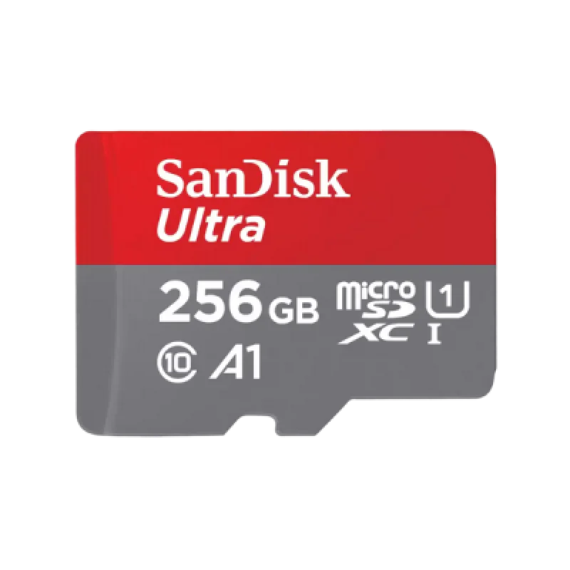 SanDisk Ultra microSDXC 256GB UHS I – Velocidad Full HD