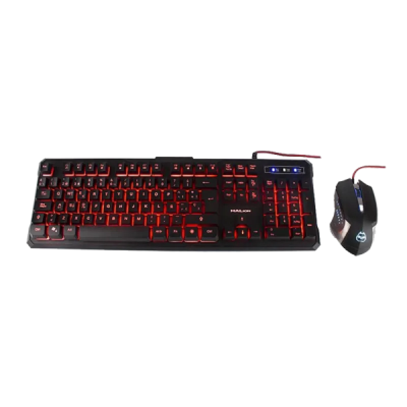 Combo Gamer Halion 3 en 1 HA 515C ODIN | Teclado Mecánico Mouse y Mousepad