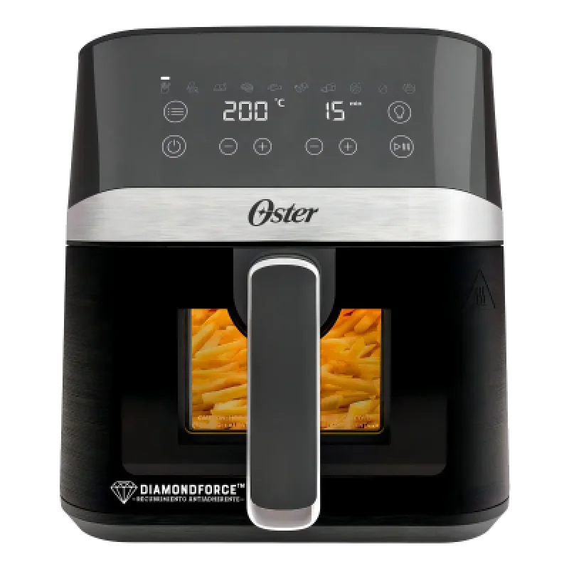 Freidora de Aire Oster 4L Digital DiamondForce 10 Programas🍕