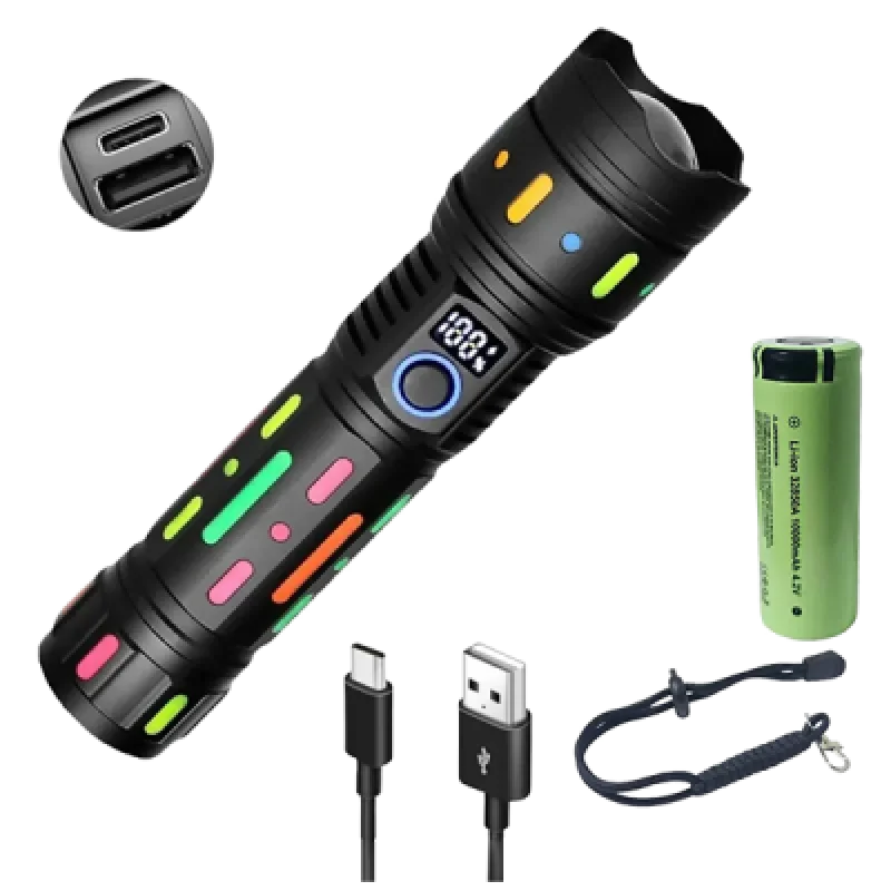 Lámpara de mano LED recargable Lidimi 60W LIDIMI LD L406A🔦