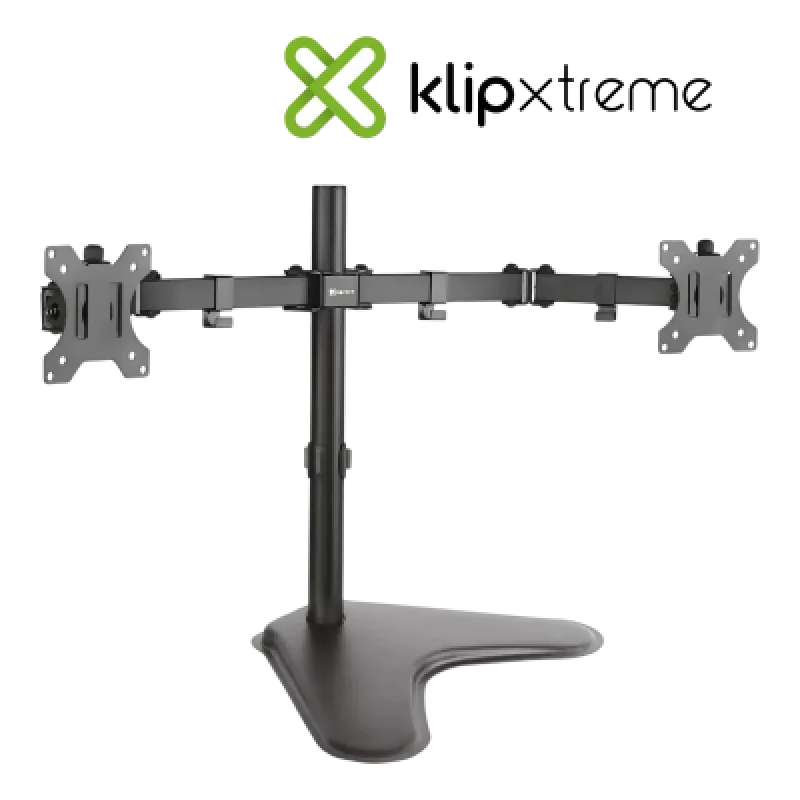 Soporte Doble Monitor KlipXtreme KPM-311 13-32" | Rack para TV