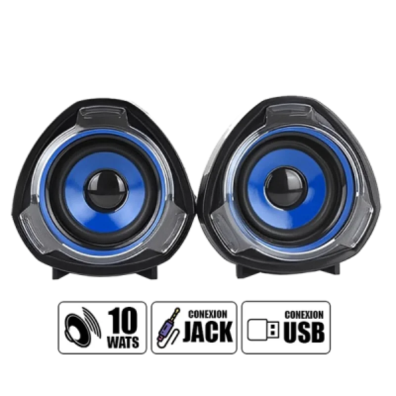 Parlante para PC Gamer Halion H S228 | Sonido Potente y Diseño Elegante