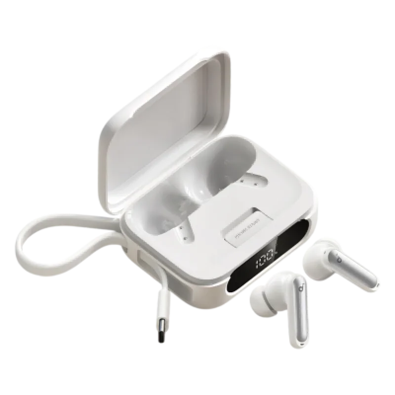 Audífonos Bluetooth Soundcore P41i ANC + Power Bank 3en1 + Cable USB-C