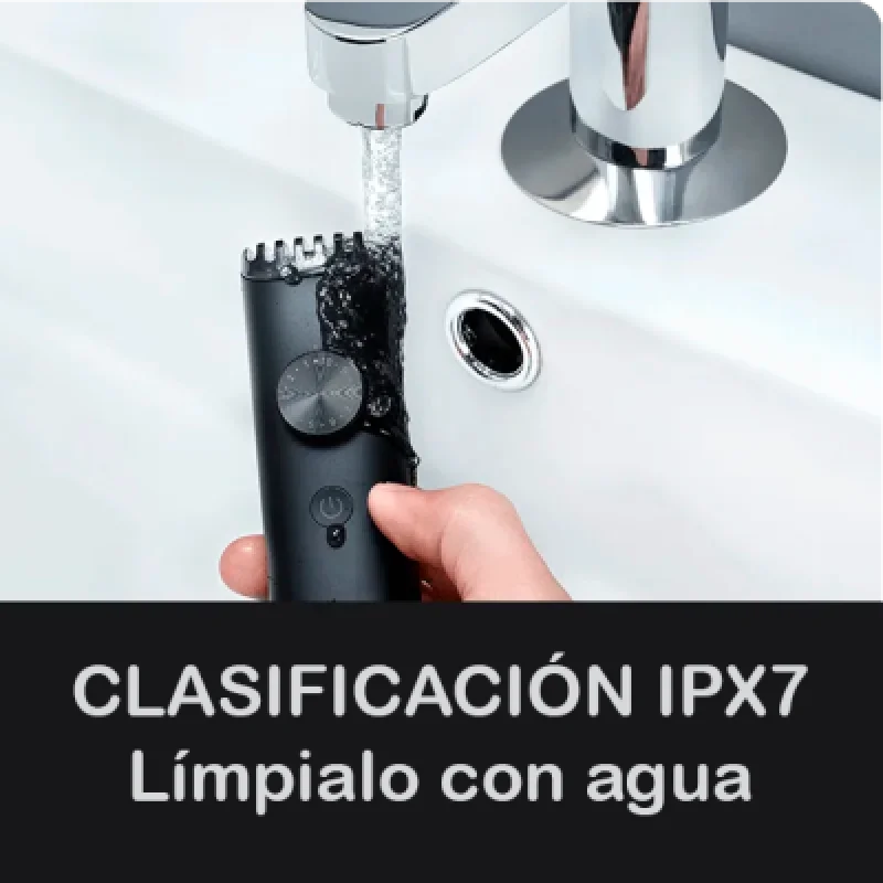 Rasuradora Eléctrica Xiaomi Grooming Kit Pro | Afeitadora Profesional para Hombre con Carga Rápida y Cabezal de Repuesto