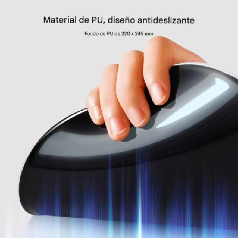 Alfombrilla de Mouse UGREEN LP668 (25245) con Soporte Ergonómico para Muñeca – Color Negro