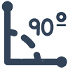 🕹️ Diseño en Ángulo Recto de 90°