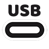 🔋 Recarga mediante USB-C