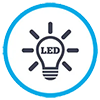 🔆 Luz Lateral Auxiliar Blanca y Roja