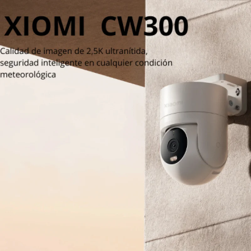 Cámara Xiaomi CW300 Exterior 2.5K Wi Fi/Ethernet
