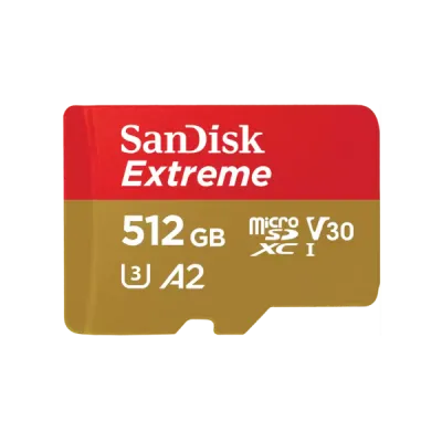 SanDisk MicroSD Extreme UHS I 512GB