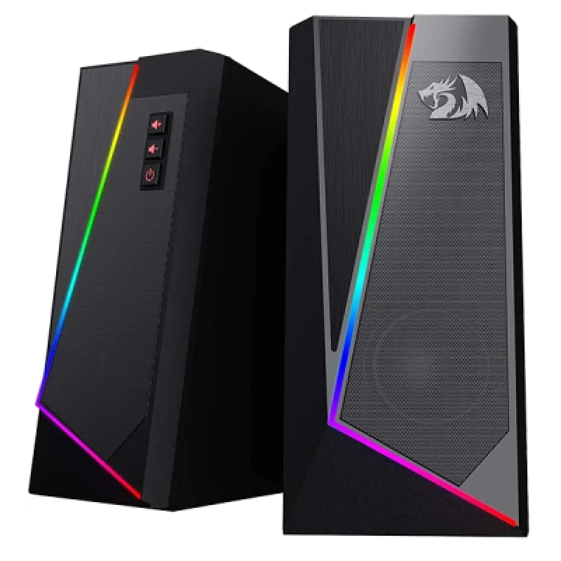 Parlante para PC Gamer Redragon GS520 Bass RGB | Sonido Cristalino para Realsar tu Juego u Oficina