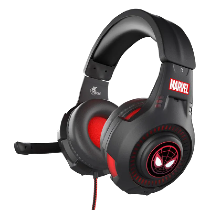 Audífonos Gaming Spider-Man XTECH XTH-M541SM | Micrófono + RGB