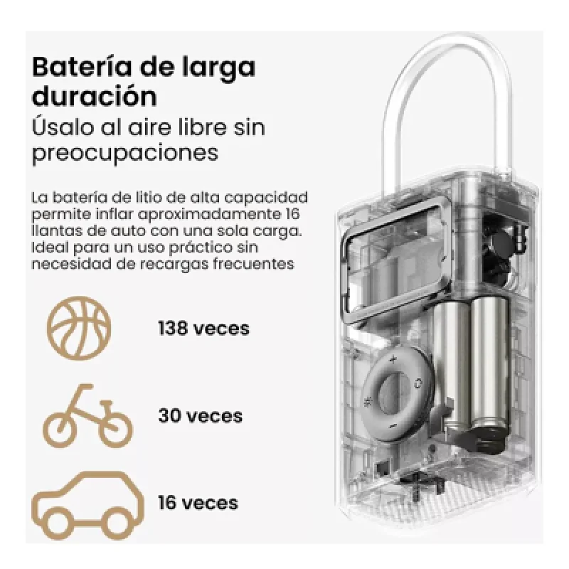 Compresor de Aire Eléctrico Portátil Xiaomi 2 Pro 150psi |¡Entrega inmediata a todo Perú! | Big Market Perú 🔊✨