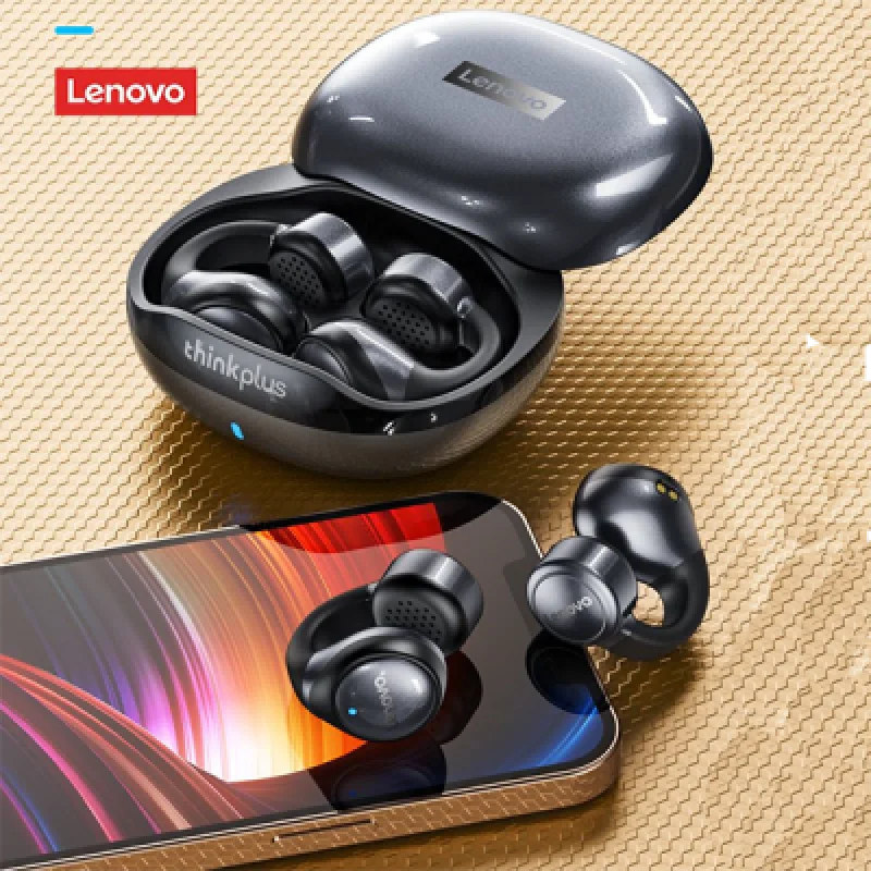 Audífonos Inalámbricos Lenovo X20 Clip ThinkPlus | Conectividad Bluetooth Sonido de Alta Calidad y Carga Rápida