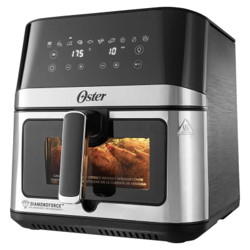 Freidora de Aire Oster 7.5L Digital DiamondForce 10 Programas🍖