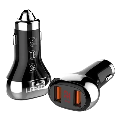 Inversor de corriente para coche LDNIO 36W C2