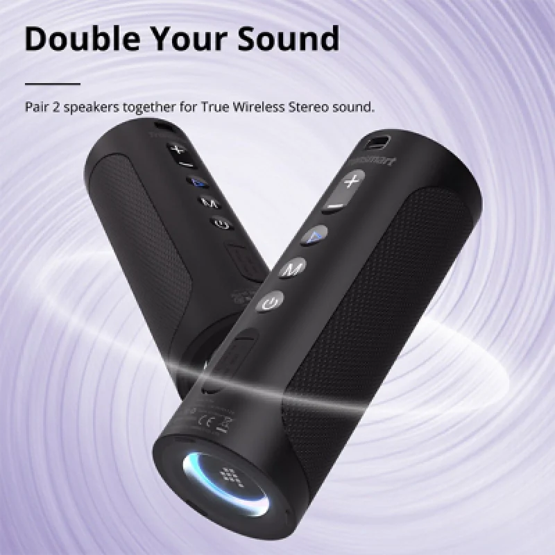Altavoz Bluetooth Tronsmart T6 Pro | Sonido potente y Banco de Energía Incorporada