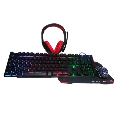 Combo Gamer 4 en 1 XBlade Demolisher GXB KMHP370