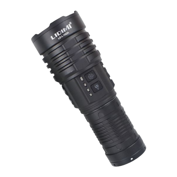 ⭐Linterna LED Recargable Lidimi LD-L1422A 50W 5800lm Largo Alcance 3000m