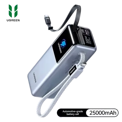 Batería Externa UGREEN Nexode Pro 25000mAh 200W: Potencia Máxima para Laptops y Celulares 💻
