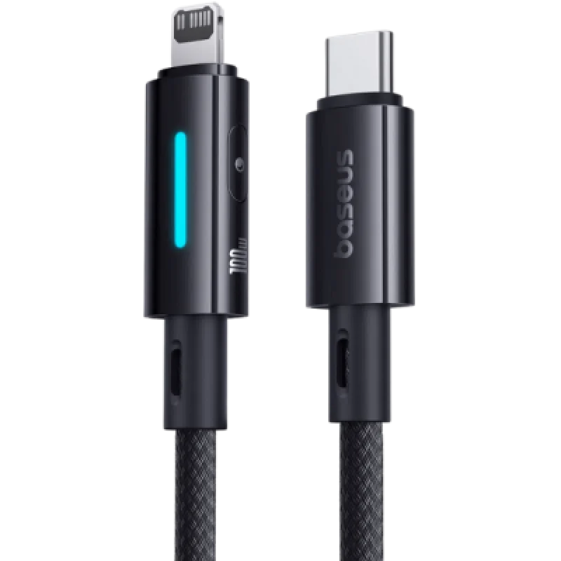Cable Baseus USB A a Lightning 20W de 2 Metros con Carga Rápida⚡