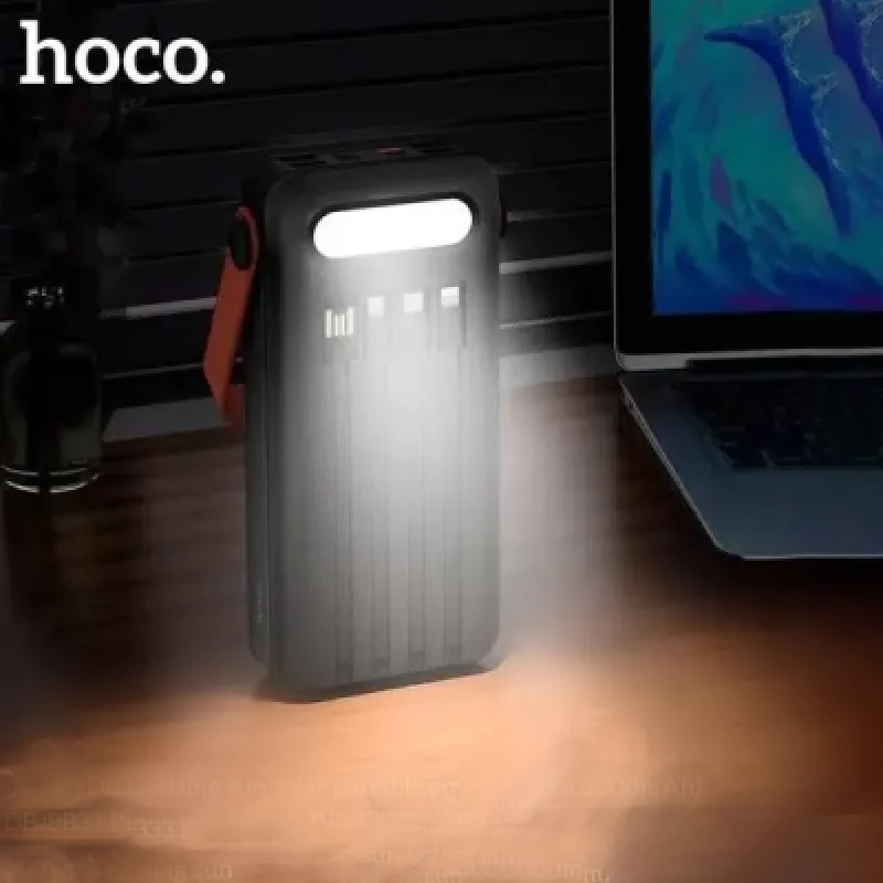 Cargador Solar Portátil Hoco DB33 30000mAh 22.5W🔋