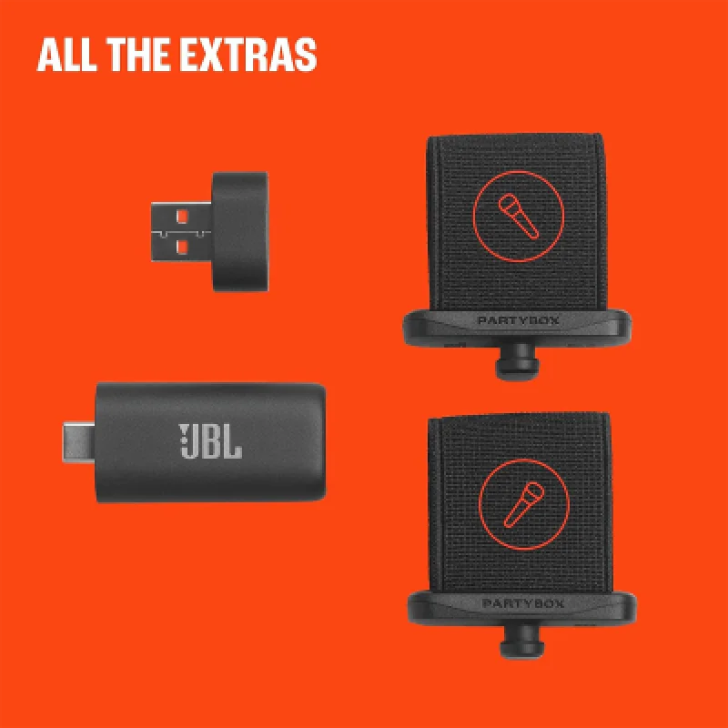 Micrófonos JBL EasySing Mics | 10h batería | Eliminación vocal IA