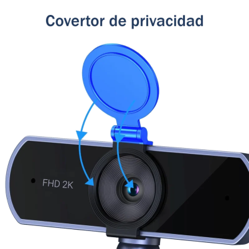 Cámara Web para PC UGREEN CM717 2K FHD USB Autofocus Micrófono Dual🎬