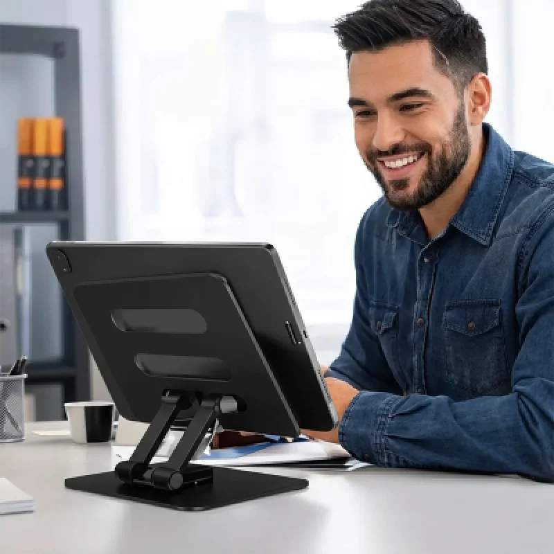 Soporte para Tablet y Celular Giratorio 360° Plegable 🦵