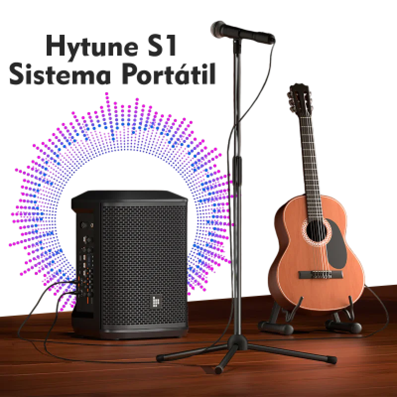 Altavoz Tronsmart Hytune S1 200W Karaoke PA 3 Canales Portátil Perú