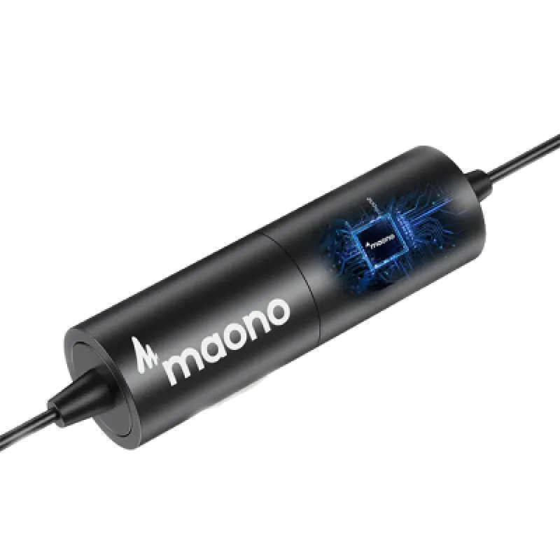 Micrófono de Solapa Maono AU 100🎙️ | Lavalier 3.5mm Cable 6m para Móvil y Cámara 📷