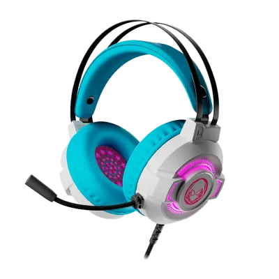 Audífonos Gamer Xtech Ghost Spider LED con Micrófono 50mm🎧