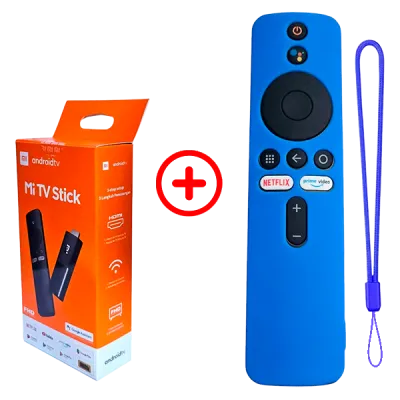 Xiaomi Mi TV Stick Full HD + Funda Protectora de Silicona para Control Remoto 