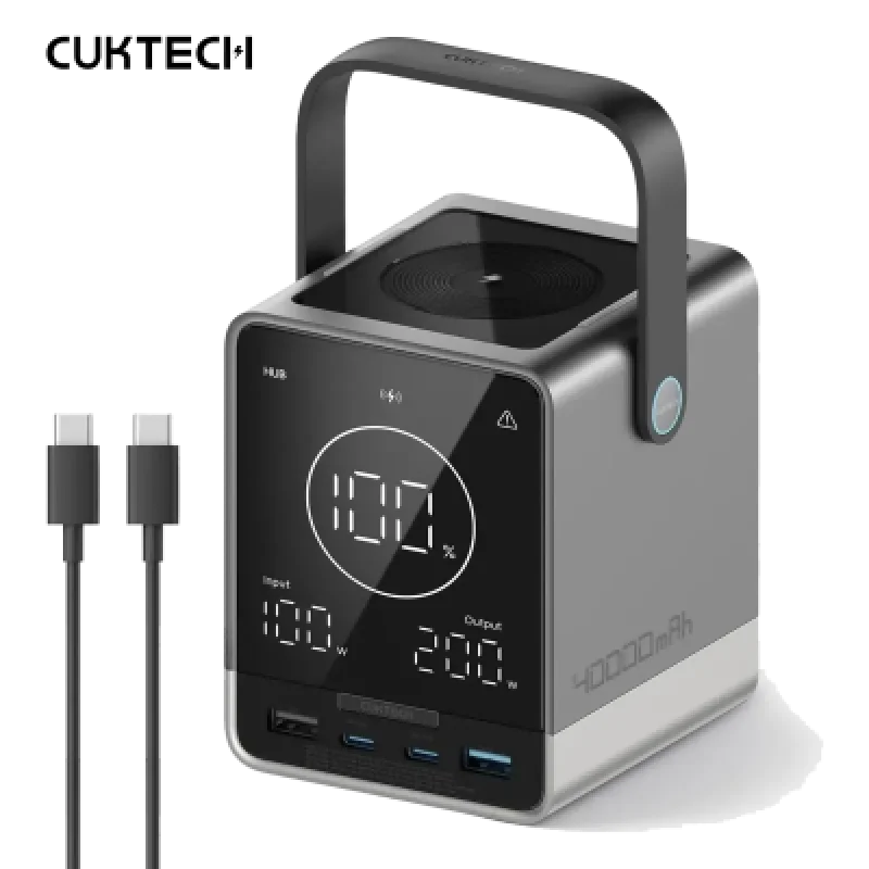 Power Bank CUKTECH 30 40000mAh 300W Carga Rápida Perú 🔋⚡