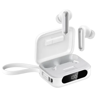 Audífonos Bluetooth Soundcore P41i con ANC, Power Bank y Cable USB-C Integrados + 192h de batería 🔥