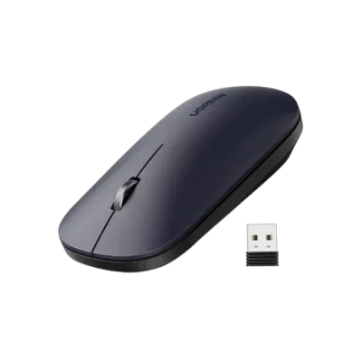 Mouse UGREEN 90372 – Inalámbrico Silencioso y Portátil 4000 DPI