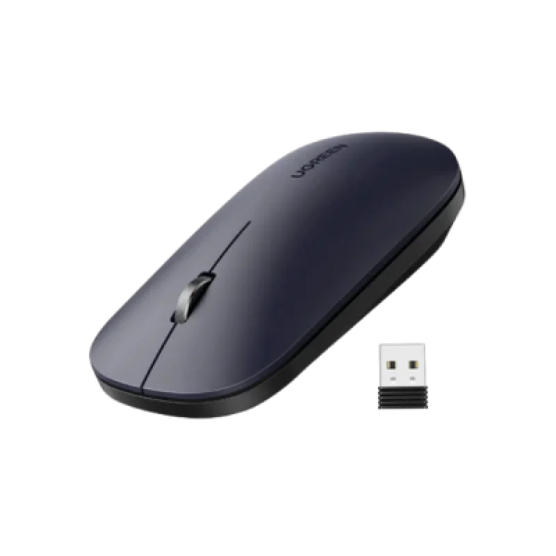 Mouse UGREEN 90372 Inalámbrico 2.4GHz – 4000 DPI Silencioso y Portátil