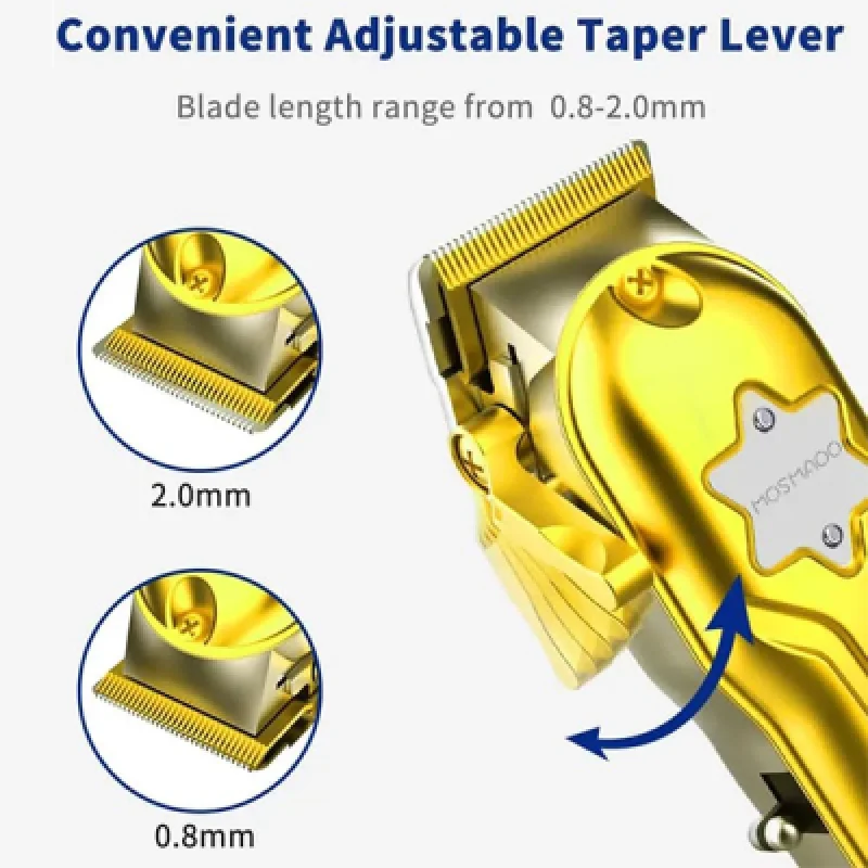 Máquina Cortapelos Profesional KEMEI KM 2011 con Patillera | Combo Completo para Hombres   Cortadora de Pelo de Alta Calidad
