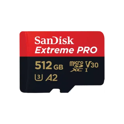 SanDisk Extreme PRO 512GB – Potencia y Velocidad para 4K UHD