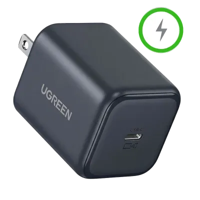 Cargador UGREEN X524 45W GaN USB-C PD para iPhone, Galaxy, iPad y laptops