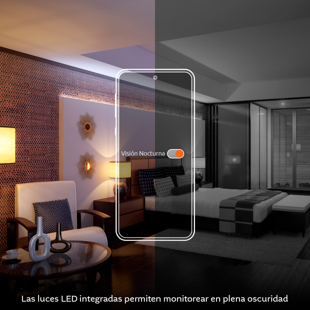 Cámara WiFi Nexxt NHC-IP10 de Seguridad Interior HD 1080p