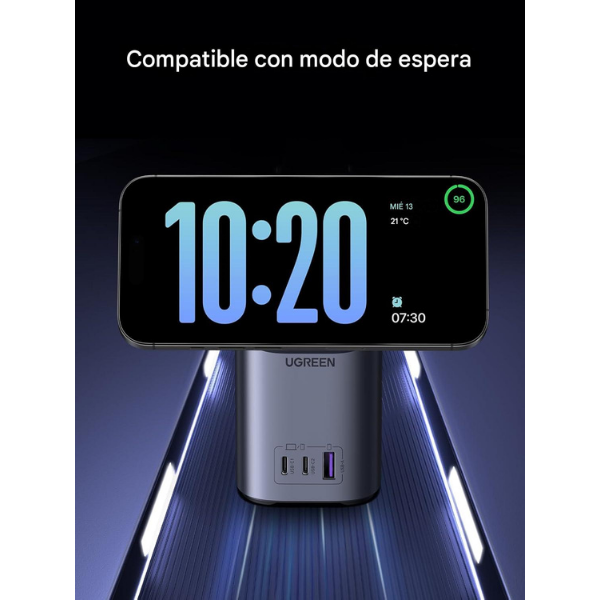 UGREEN CD342 90905 – Estación de Carga GaN 100W con MagSafe