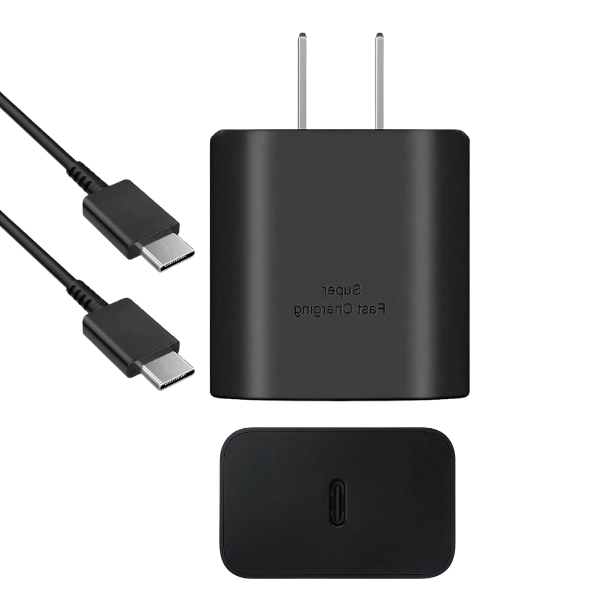 Cargador Samsung 45W Super Rápido con USB-C y cable incluido